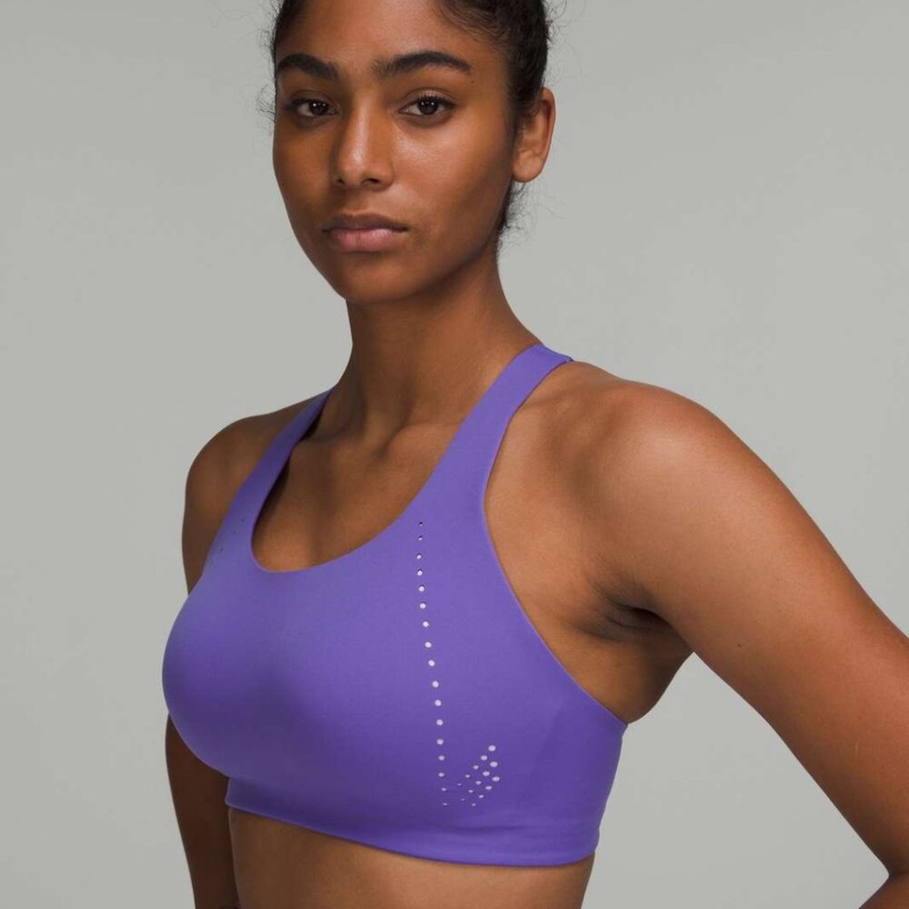 Lululemon AirSupport Bra – High Support 40C – Charged Indigo/Lavender Fog, EUC